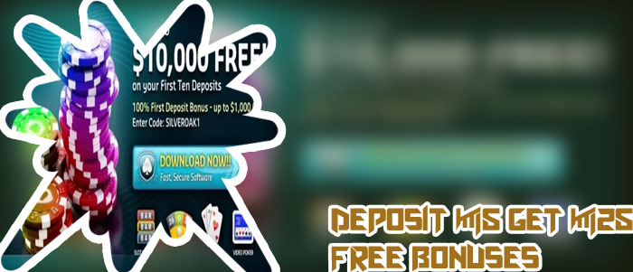 Deposit 5 get 25 free casino
