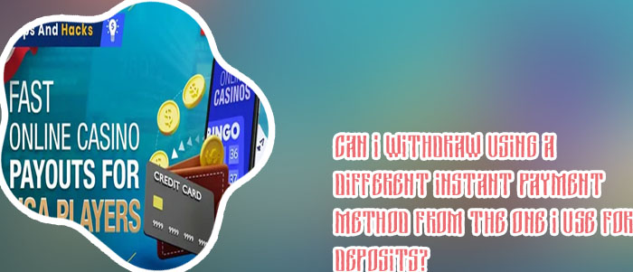Instant e transfer withdrawal casino