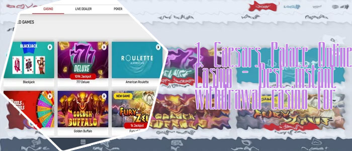 Instant withdrawal casino apps